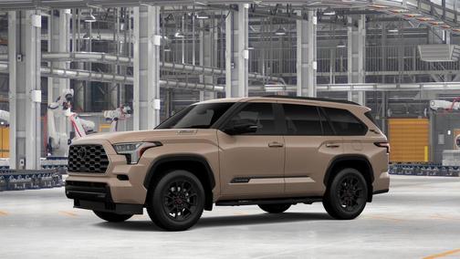 Brown 2026 Toyota Sequoia Platinum