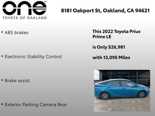 2022 Toyota Prius Prime XLE