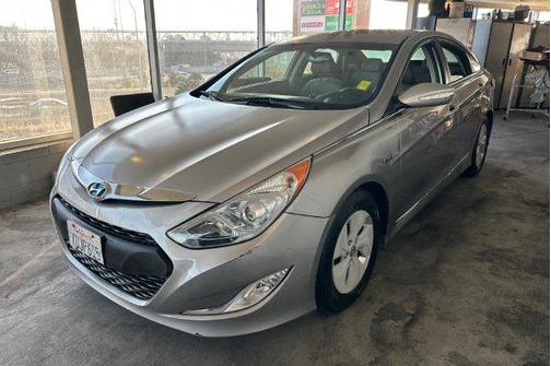 Silver Metallic 2013 Hyundai SONATA Hybrid Base