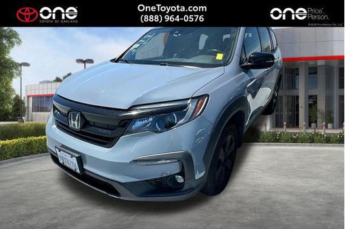 Grey 2022 Honda Pilot AWD TrailSport