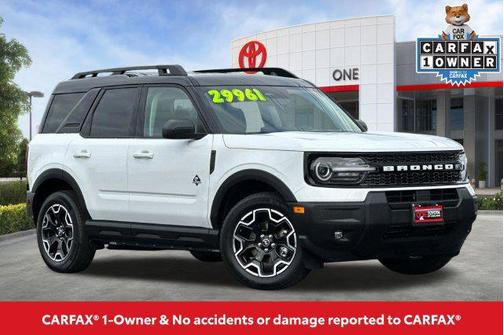 Oxford White 2025 Ford Bronco Sport Outer Banks