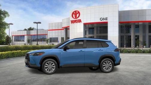 Cavalry Blue 2026 Toyota Corolla Cross LE