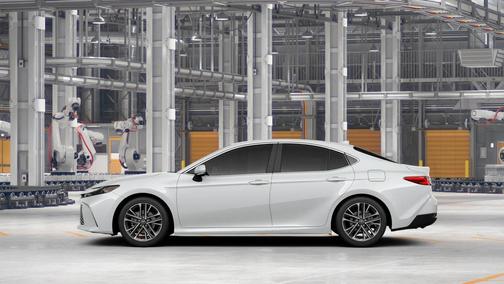 White 2026 Toyota Camry XLE