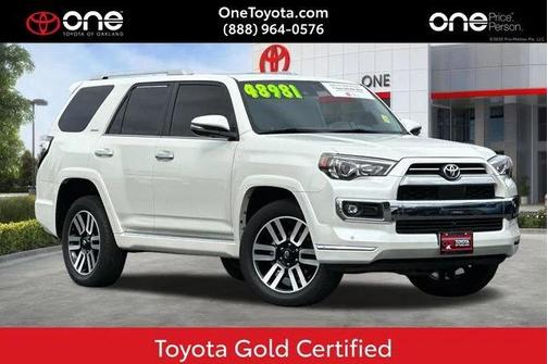 Blizzard Pearl 2023 Toyota 4Runner Limited