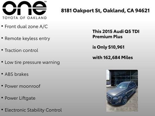 2015 Audi Q5 3.0 TDI Premium Plus
