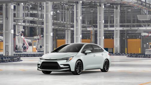 White 2026 Toyota Corolla SE