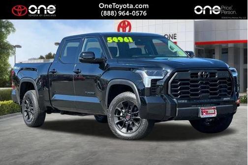 Midnight Black Metallic 2024 Toyota Tundra Limited