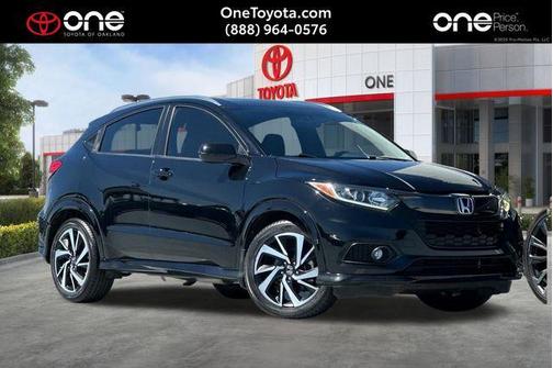 Crystal Black Pearl 2019 Honda HR-V Sport