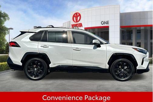 Wind Chill Pearl 2024 Toyota RAV4 Hybrid SE