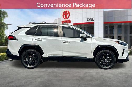 Wind Chill Pearl 2024 Toyota RAV4 Hybrid SE
