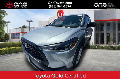 Silver 2024 Toyota Corolla Cross L