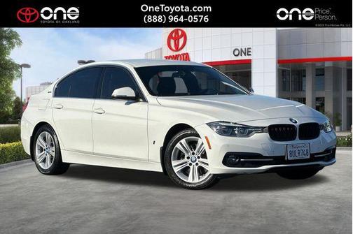 White 2018 BMW 330e iPerformance