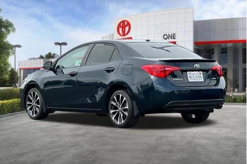 Galactic Aqua Mica 2017 Toyota Corolla XSE