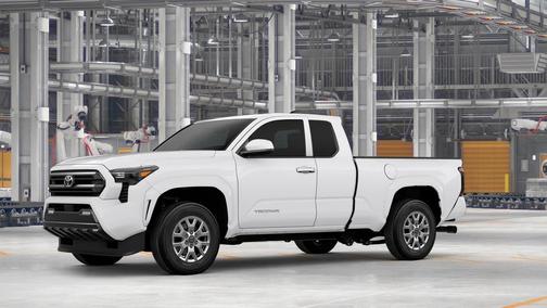 White 2026 Toyota Tacoma SR5