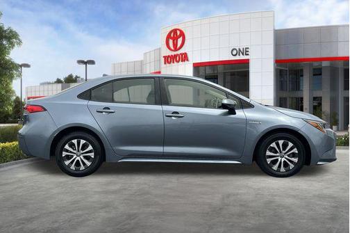 Celestite 2021 Toyota Corolla Hybrid LE