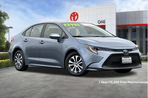 Celestite 2021 Toyota Corolla Hybrid LE