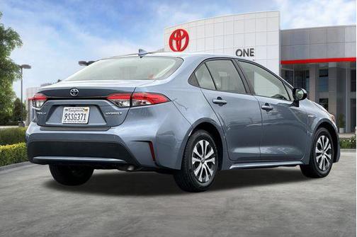 Celestite 2021 Toyota Corolla Hybrid LE