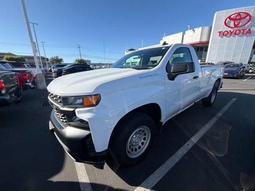 Summit White 2021 Chevrolet Silverado 1500 WT