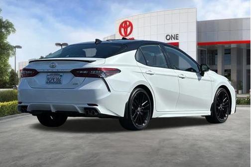 Midnight Black Metallic 2023 Toyota Camry XSE