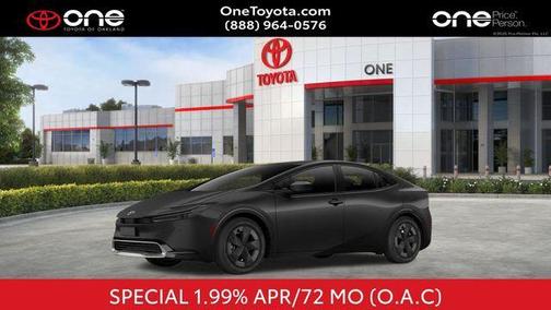 Midnight Black Metallic 2026 Toyota Prius Plug-In Hybrid SE