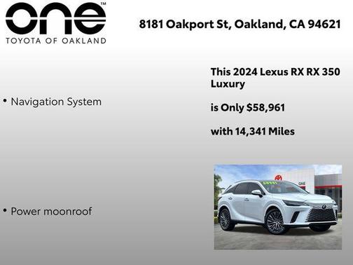 2024 Lexus RX 350 Luxury