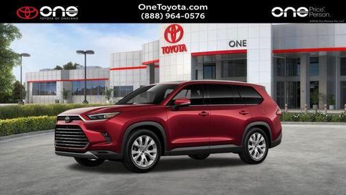 Ruby Flare Pearl 2026 Toyota Grand Highlander Hybrid Limited