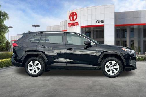 Midnight Black Metallic 2025 Toyota RAV4 LE