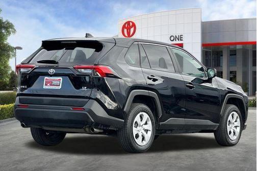 Midnight Black Metallic 2025 Toyota RAV4 LE