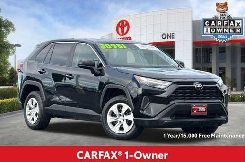 Midnight Black Metallic 2025 Toyota RAV4 LE