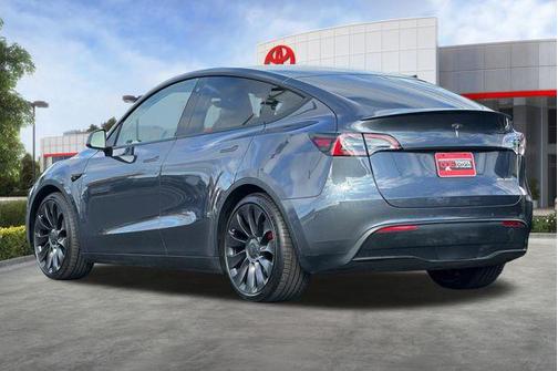 Gray 2022 Tesla Model Y Performance Dual Motor All-Wheel Drive