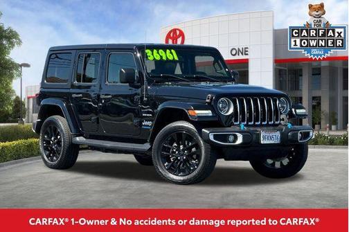 Black Clearcoat 2023 Jeep Wrangler 4xe Sahara