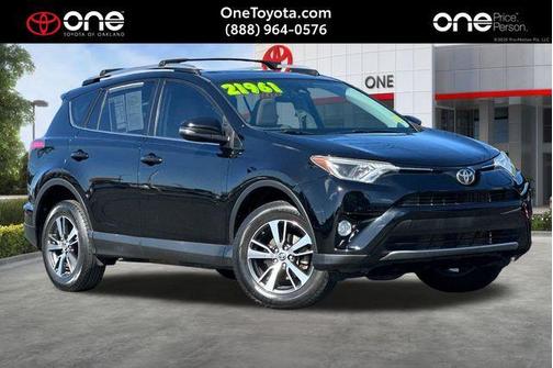 Black 2018 Toyota RAV4 XLE