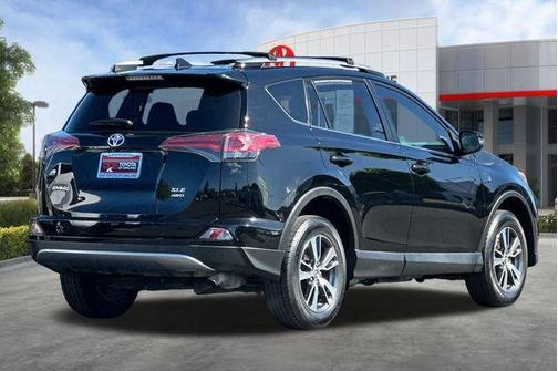 Black 2018 Toyota RAV4 XLE
