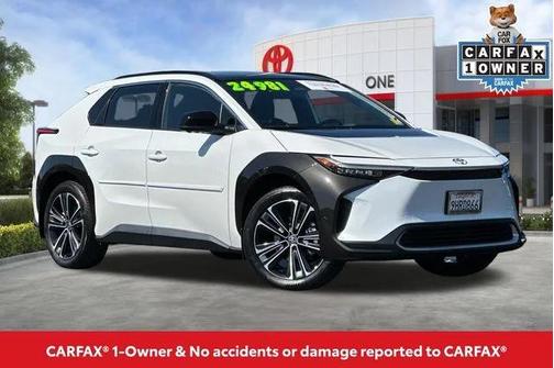 Wind Chill Pearl 2023 Toyota bZ4X Limited