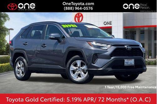 Magnetic Gray Metallic 2023 Toyota RAV4 XLE