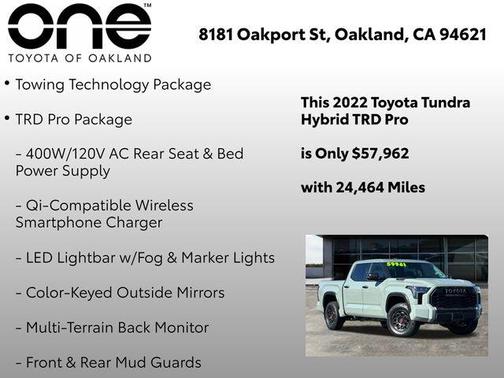 2022 Toyota Tundra Hybrid TRD Pro