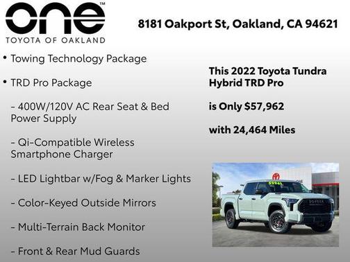 2022 Toyota Tundra Hybrid TRD Pro