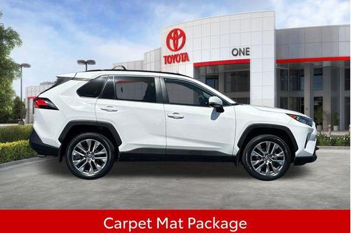 Super White 2019 Toyota RAV4 XLE Premium