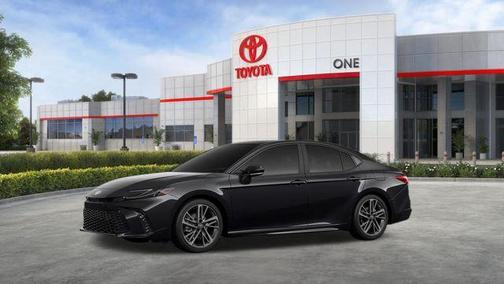 Midnight Black Metallic 2026 Toyota Camry XSE