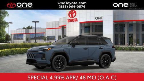 Storm Cloud w/Black Roof 2026 Toyota RAV4 Plug-In Hybrid XSE