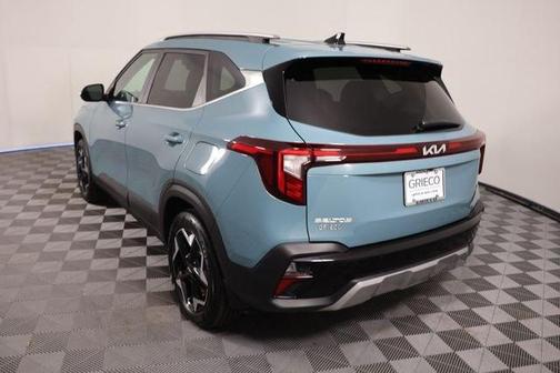 Blue 2025 Kia Seltos EX