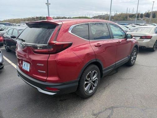 Red 2022 Honda CR-V Hybrid EX