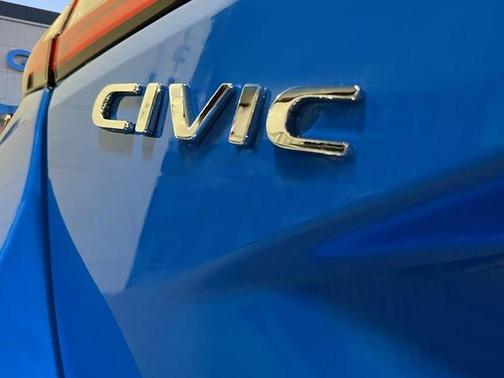Blue 2026 Honda Civic Sport