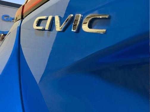 Blue 2026 Honda Civic Sport