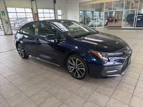 Blue 2020 Toyota Corolla SE