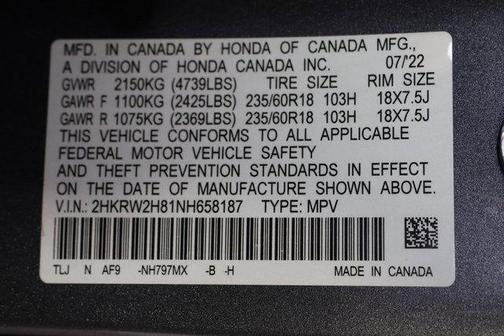 2022 Honda CR-V EX-L