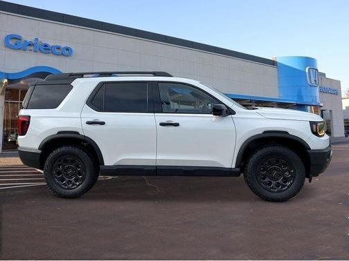 White 2026 Honda Passport TrailSport Elite Blackout