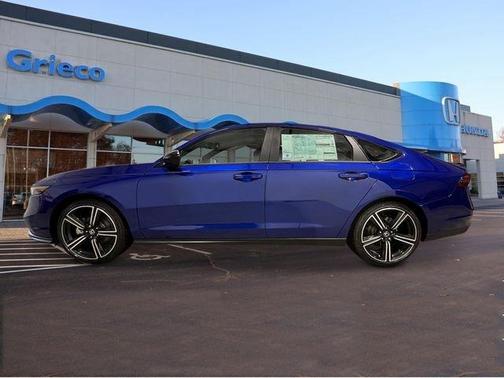 Blue 2026 Honda Accord Hybrid Sport