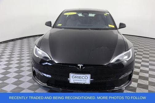 Black 2022 Tesla Model S Plaid