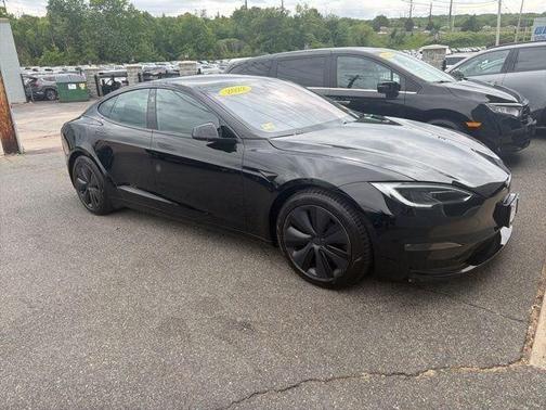 Black 2022 Tesla Model S Plaid